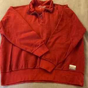 MENS vintage Eddie Bauer 1/4 zip pullover L